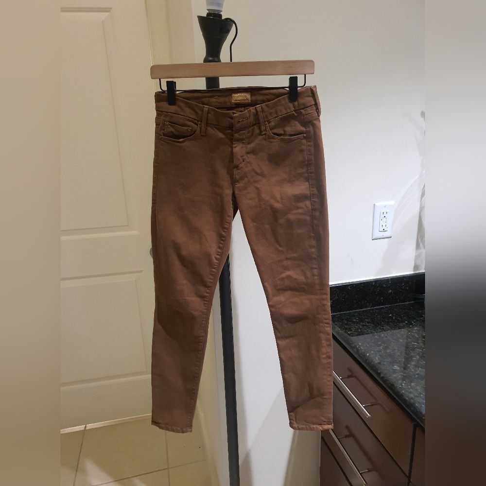 Mother Looker Ankle Fray jeans size 28